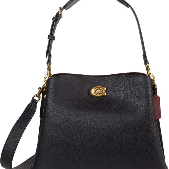 Coach Handbags - Coach Black Leather Willow Shoulder Bag (Colour currently sold out)